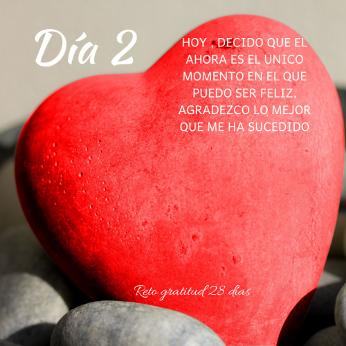 Reto gratitud Kimicor febrero dia 2