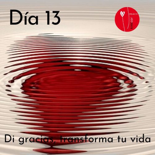 Di gracias, transforma tu vida día 13 kimicor