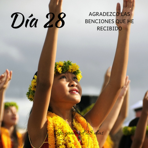 Reto gratitud Kimicor febrero dia 28