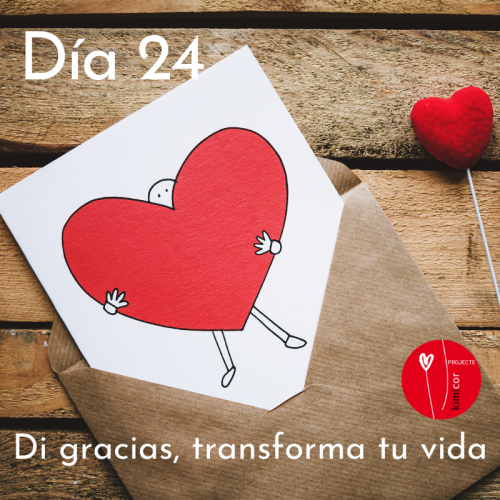 Dia 24 - di gracias, transfor